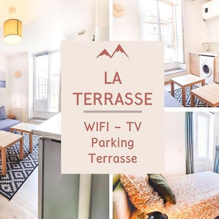 La Terrasse - Appartement Cosy Et Parking A Grenoble Dış mekan fotoğraf